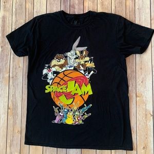 SpaceJam T-shirt black size L